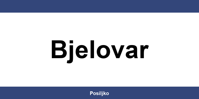Pronađite GLS kontakt telefon za Bjelovar