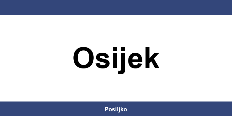 Pronađite GLS kontakt telefon za Osijek