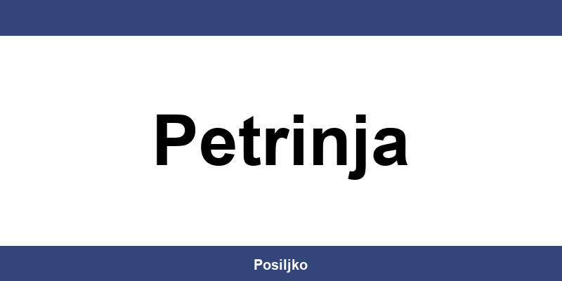 Pronađite GLS kontakt telefon za Petrinja
