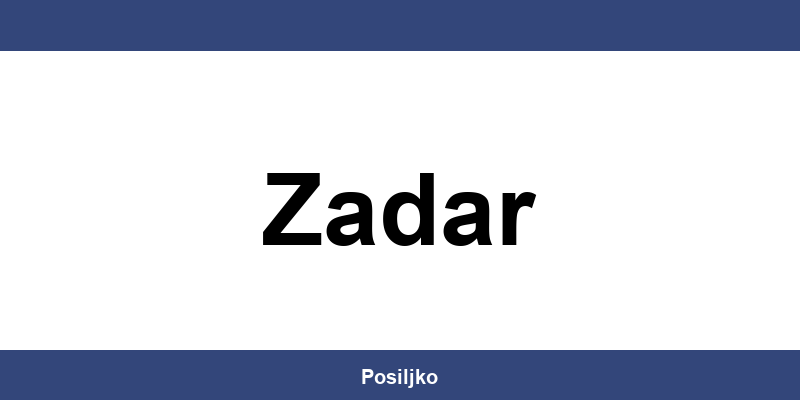 Pronađite GLS kontakt telefon za Zadar